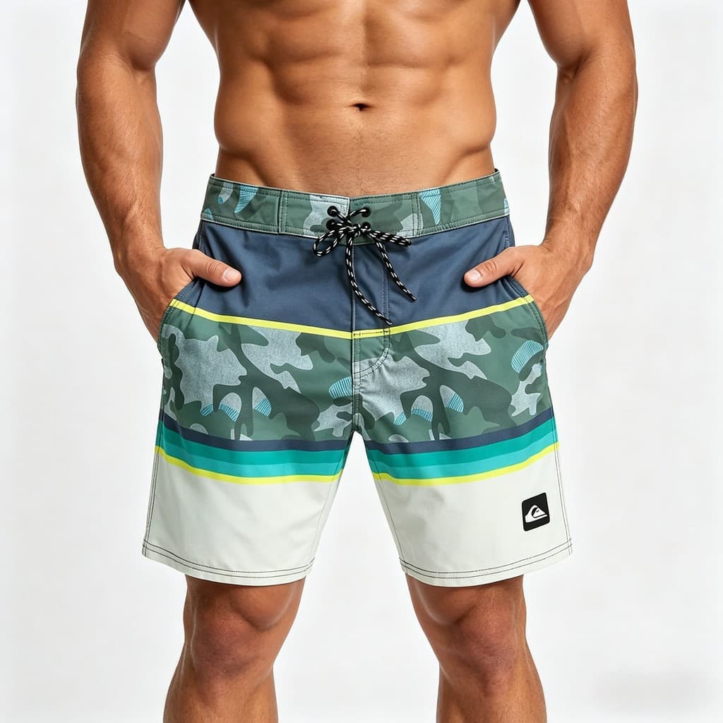 Verão Ao Ar Livre casual shorts Masculino Surf De Secagem Rápida Confortável Praia Esportes