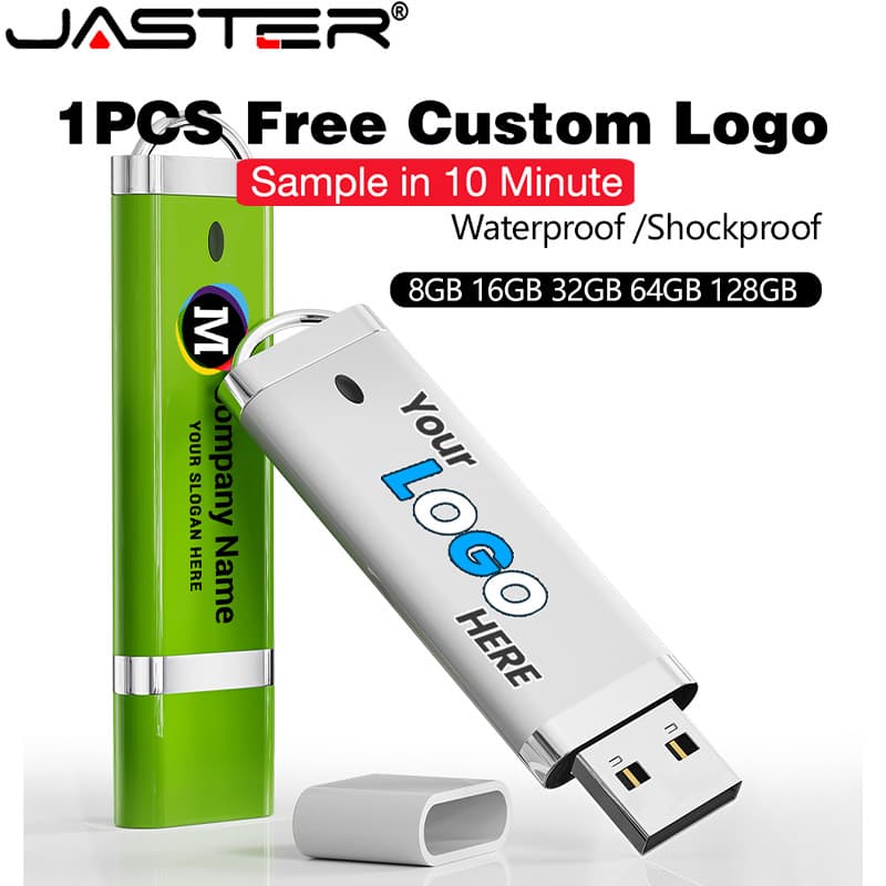 JASTER Lighter Shape USB Flash Drive 128MB Presente De Negócios Memory Stick 64GB Pen De Capacidade Real 32GB Plástico 1