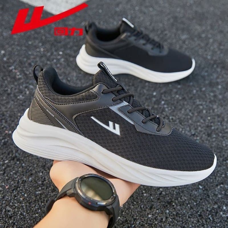 Puxar para trás sapatos masculinos tênis de corrida ins na moda 2026 primavera novo estilo malha respirável leve confort
