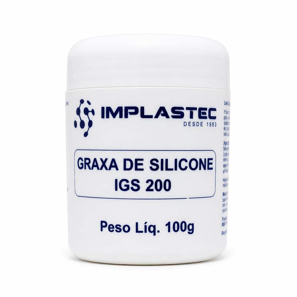 Graxa Silicone Dielétrica Lubrificante Alta Temperatura 100g