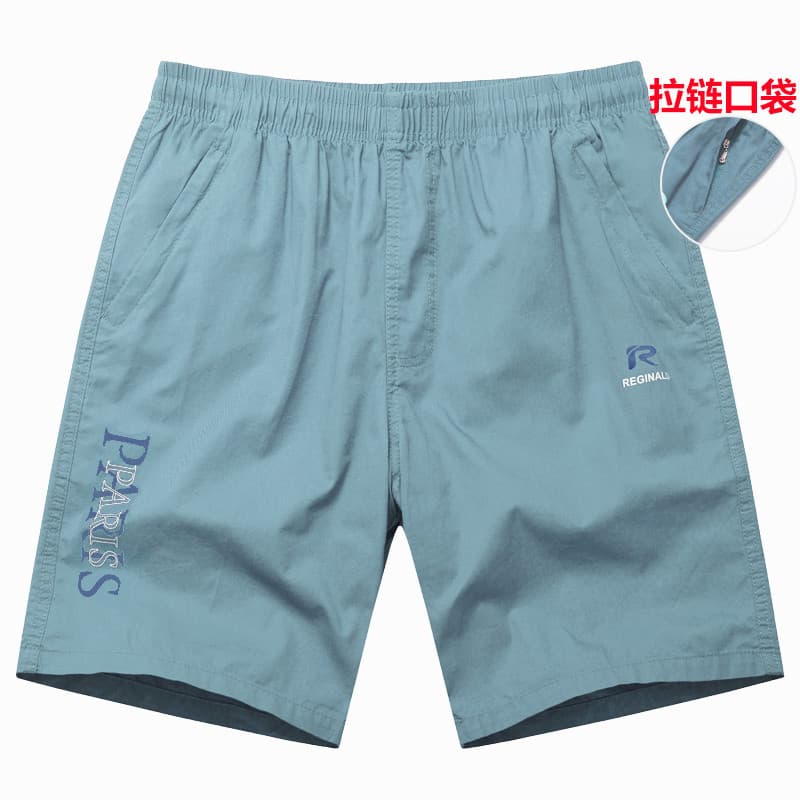 Shorts masculinos curtos de algodão puro, shorts esportivos masculinos de 5 pontos, soltos, para casa, Casual, verão, bo