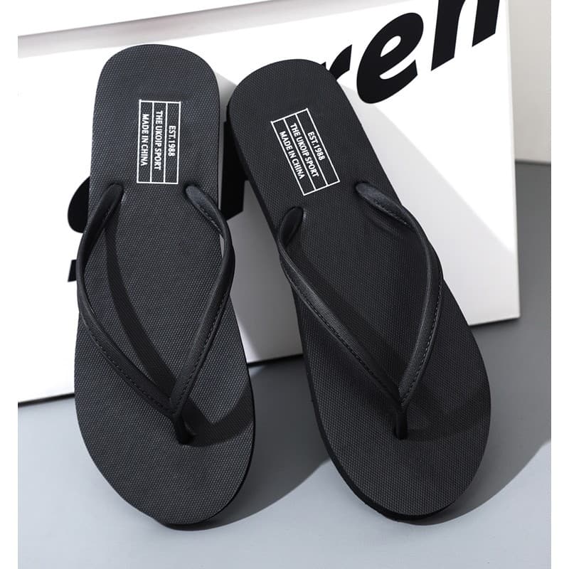 Chinelos masculinos antiderrapantes resistentes ao desgaste para uso externo chinelos de praia ao ar livre masculinos