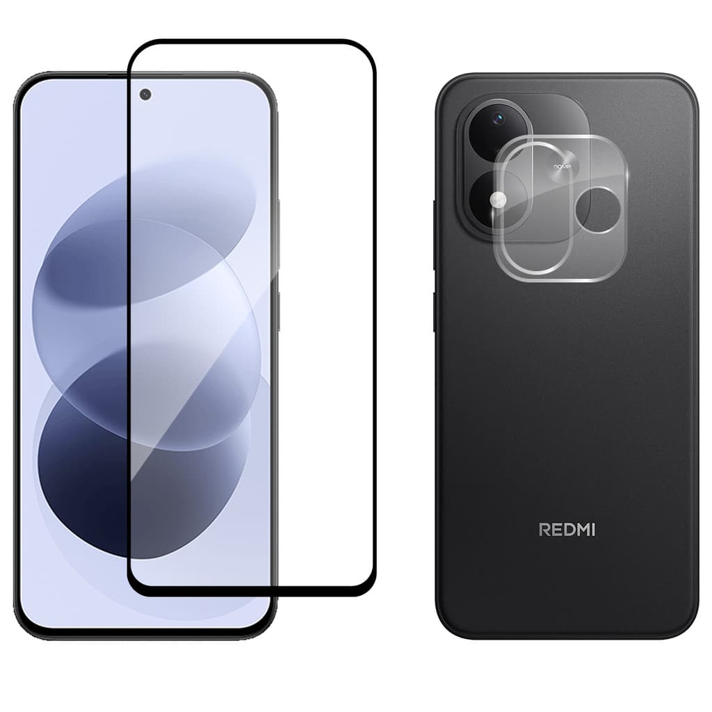 Película Vidro + Película Câmera Vidro Para Redmi Note 17