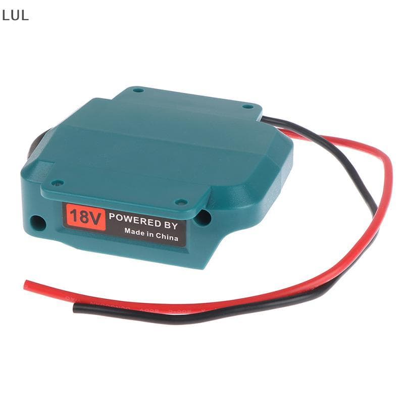 [LUL] Conversor De Adaptador De Bateria Para De Íon-Lítio 18V BL1860 Tomada DIY BR