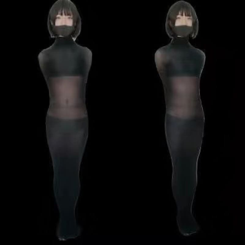 Pulôver com tudo incluído Saco de dormir de uma peça sedoso oleoso duplo Plus Size Meias de corpo inteiro Saco de dormir