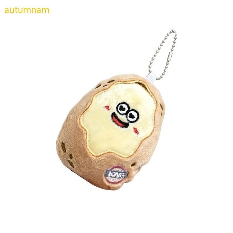 Autumnam Acessório Diário Chaveiro Charme Com Design De Batata Doce Torrada Para Chaves Sacos Mochilas E Puxar Destaque
