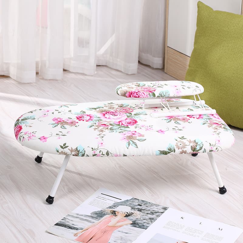 Tábua de passar roupa elétrica dobrável, Mini tábua de passar roupa de mesa japonesa, fácil armazenamento, Rack