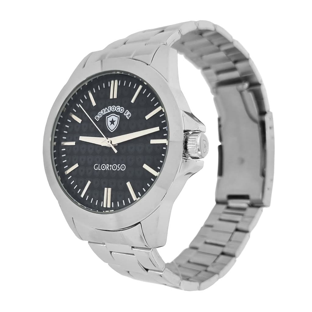 Relógio Botafogo Oficial Masculino Aço Inox BOT0072