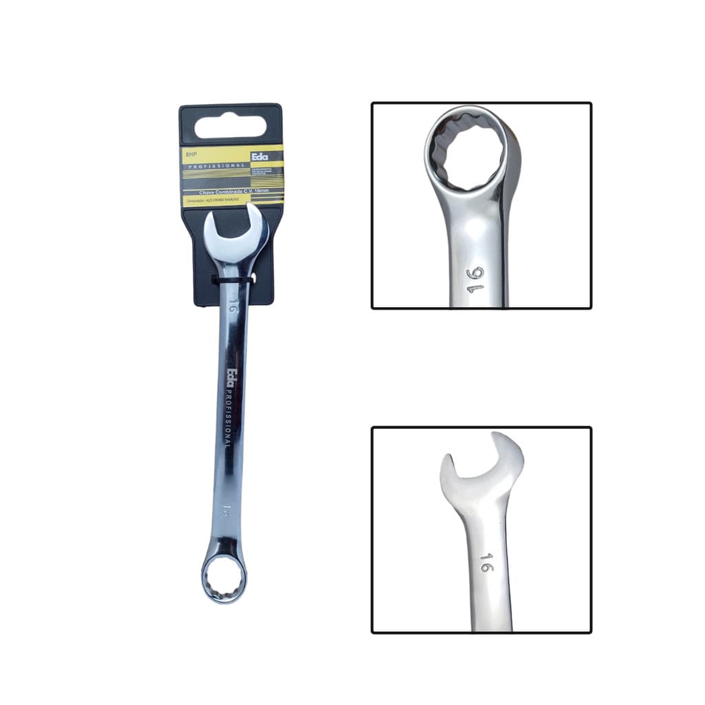 Chave Combinada Eliptica 16mm