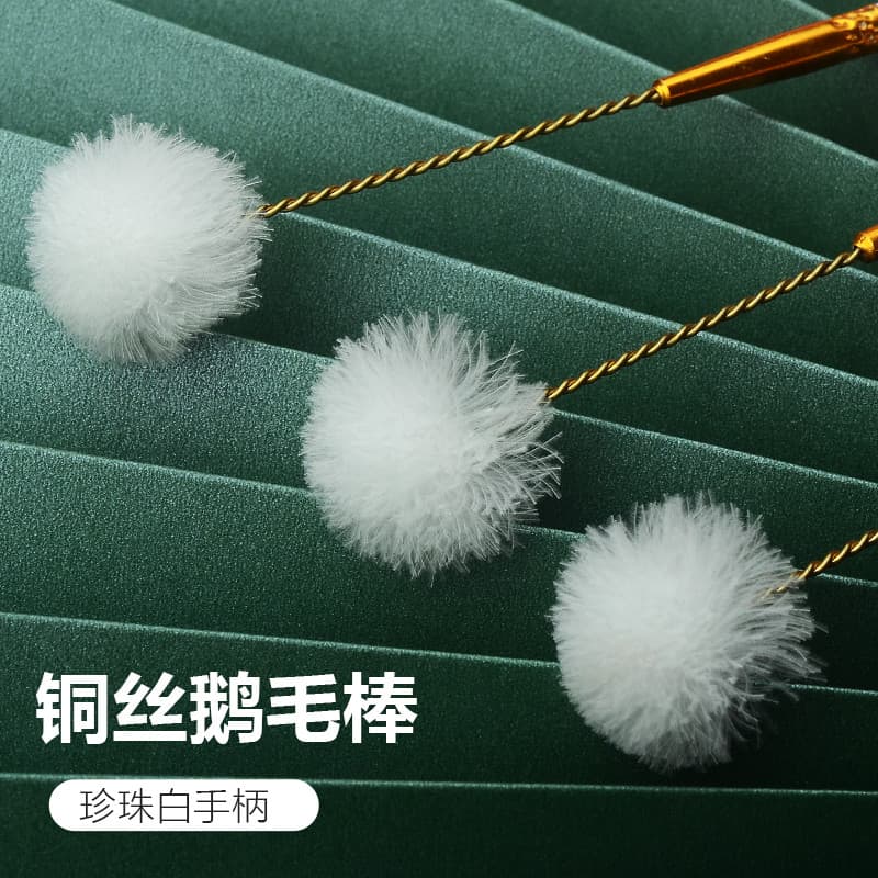 Yangzhou profissional ferramenta de colheita de orelha pena de ganso vara ferramenta útil colheita de orelha conjunto de