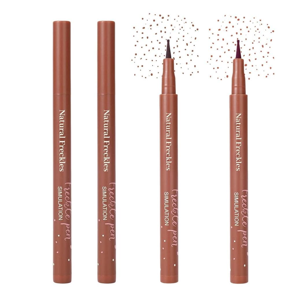 Caneta para Sardas à Prova d'Água, Sardas Falsas, Sardas Artificiais para Maquiagem de Pele Bronzeada Natural, Cor Mágic