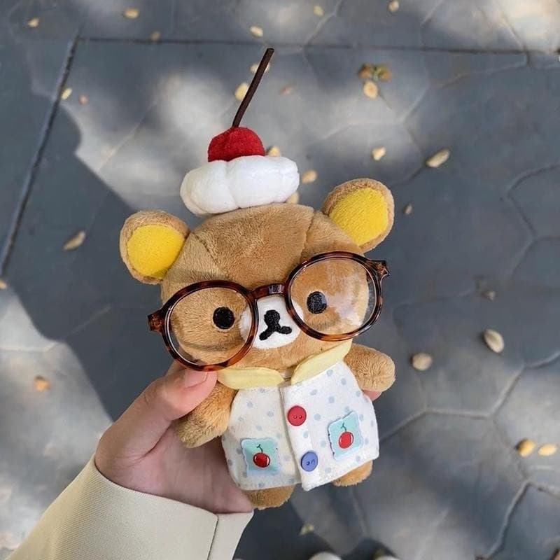 Decorador Fácil Urso Sobremesa Chef Pequeno Pingente Bonito Dos Desenhos Animados Boneca De Pelúcia Super Brinquedo Chav