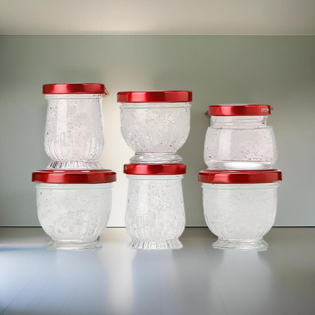A garrafa de vidro resistente a altas temperaturas para ninho de pássaro pode ser cozida com tampa, cola instantânea par