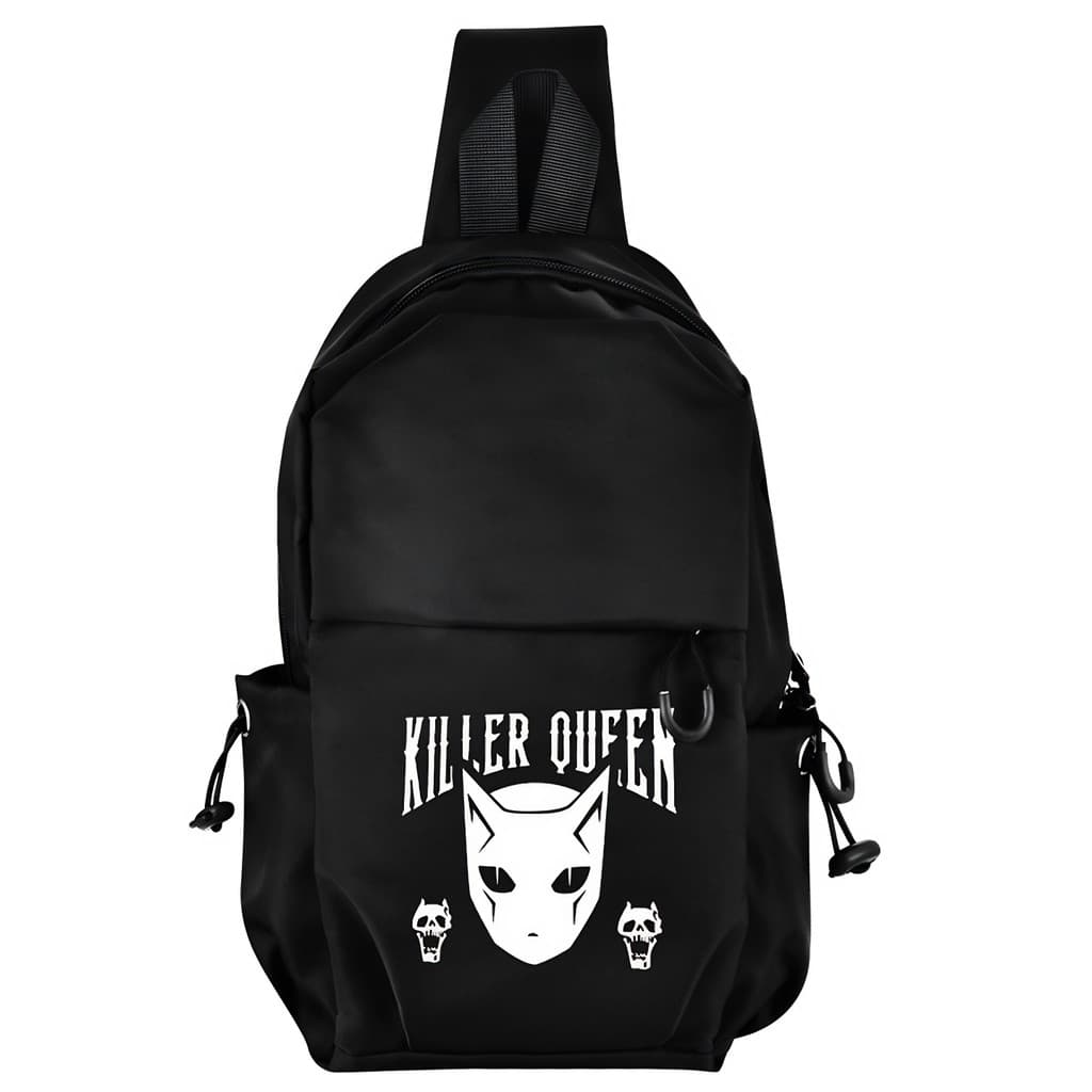 JOJO's Bizarre Adventure mercadoria bolsa de peito Anime mochila assassino rainha bidimensional bolsa mensageiro de um o