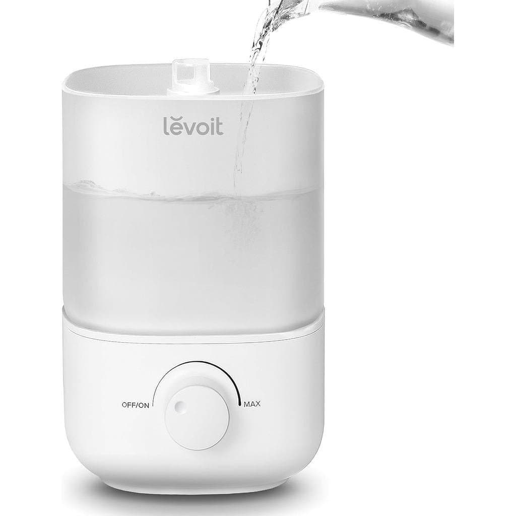 Umidificador LEVOIT com Abastecimento Superior, adequado para quartos, tanque de água de 2,5 litros, ideal para uso em a