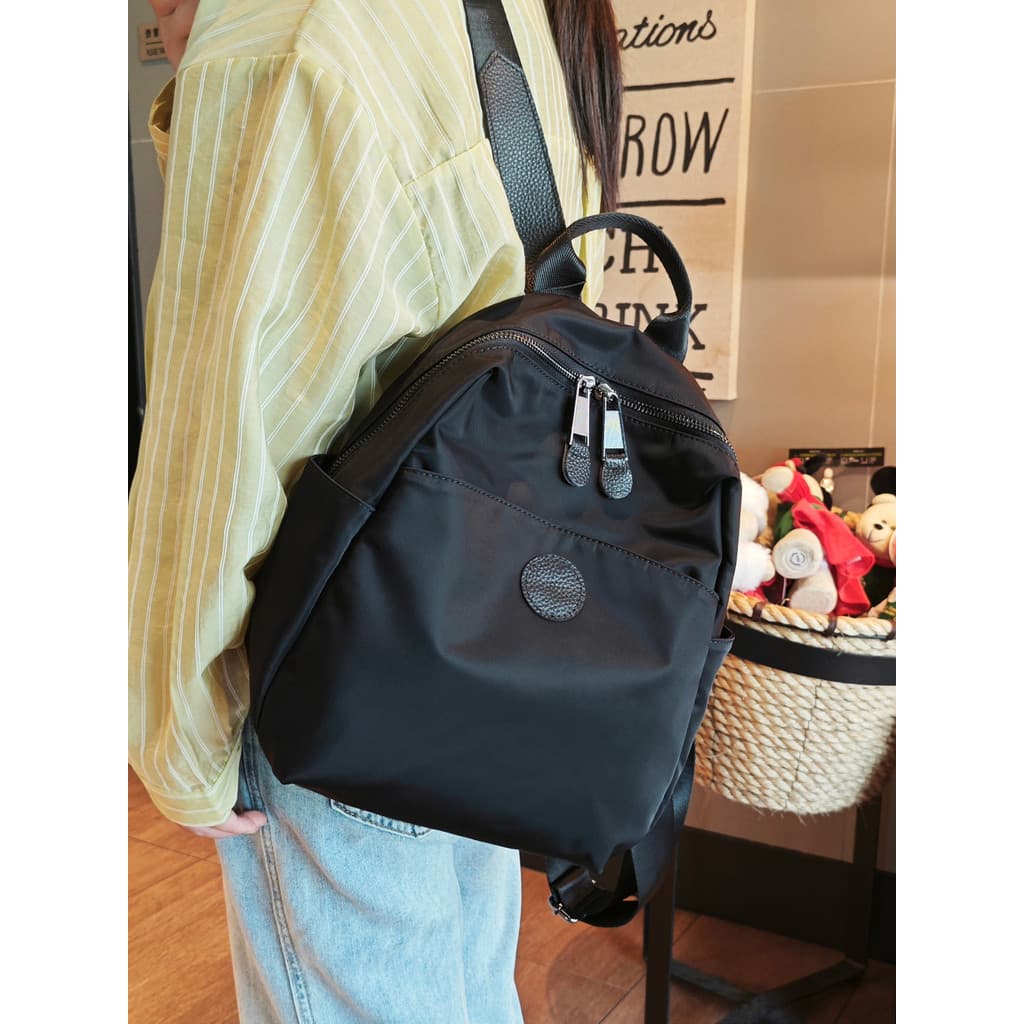 Oxford pano saco mochila feminina 2026 novo estilo moda All-Match Casual pequena mochila de viagem leve à prova dwaterpr