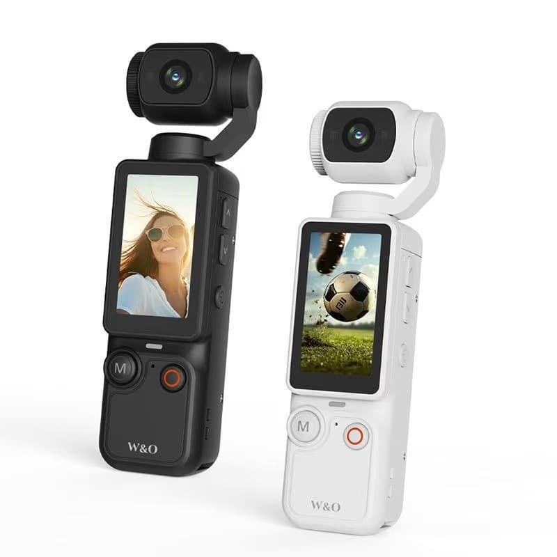 Nova câmera portátil para esportes ao ar livre 1080p, câmera de bolso vlog Anti-vibração câmera externa completa