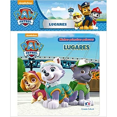 Patrulha Canina - Lugares- Livro De Banho autor Ciranda Cultural