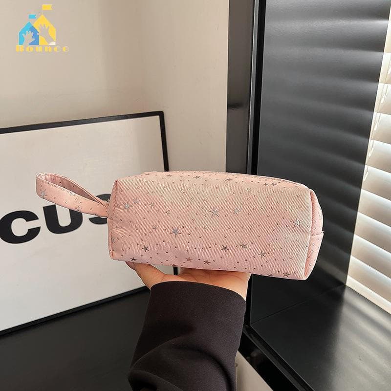 Bbounce Estrela Padrão Bolinhas Viagem Saco Cosmético Grande Capacidade Bolsa Organizador Para Mulheres Armazenamento De