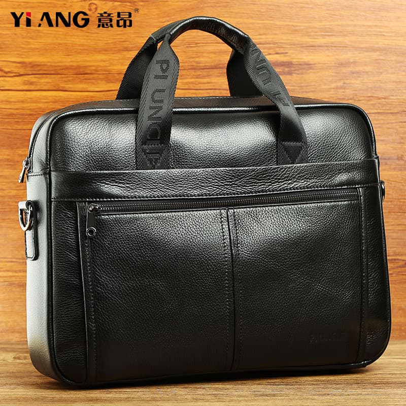 Novo saco de negócios masculino saco de arquivo maleta escritório viagem de negócios de um ombro saco do mensageiro cour