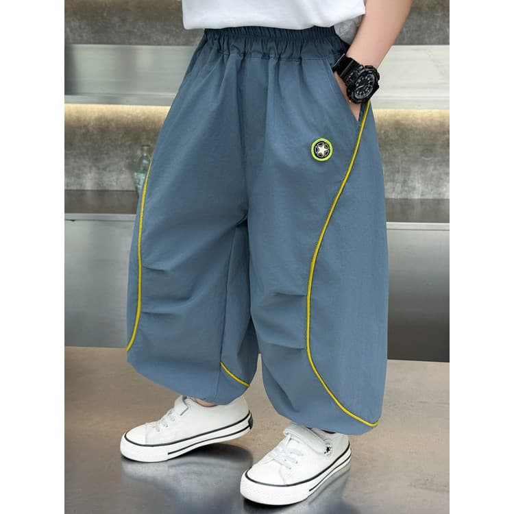 Meninos verão Leggings calças 2026 novo estilo estilo fino calças Mosquito das crianças na moda bonito meninos verão cal