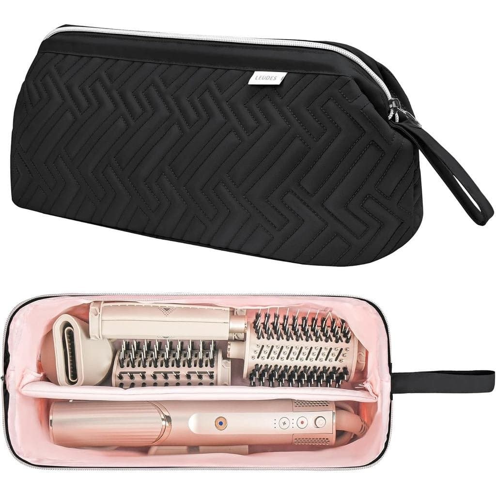 Bolsa de Viagem Leudes para Ferramentas de Cabelo Shark Flexstyle, Estojo Portátil para Secador de Cabelo Shark Air Wrap