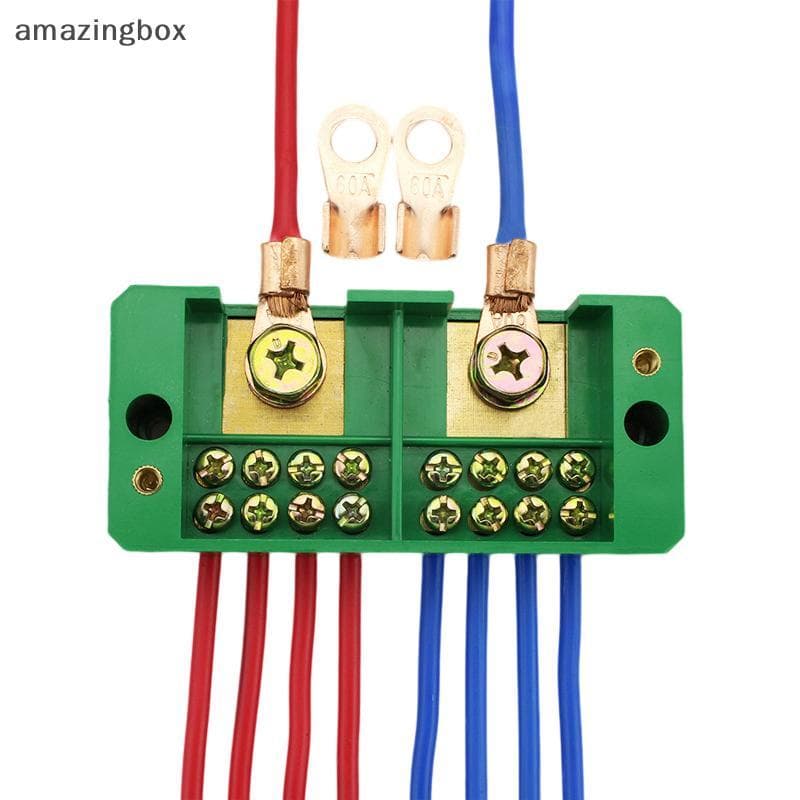 Caixa Terminal De Fio Monofásico 2 Em 6/8-OUT FJ6/JHD Conector Doméstico Blo