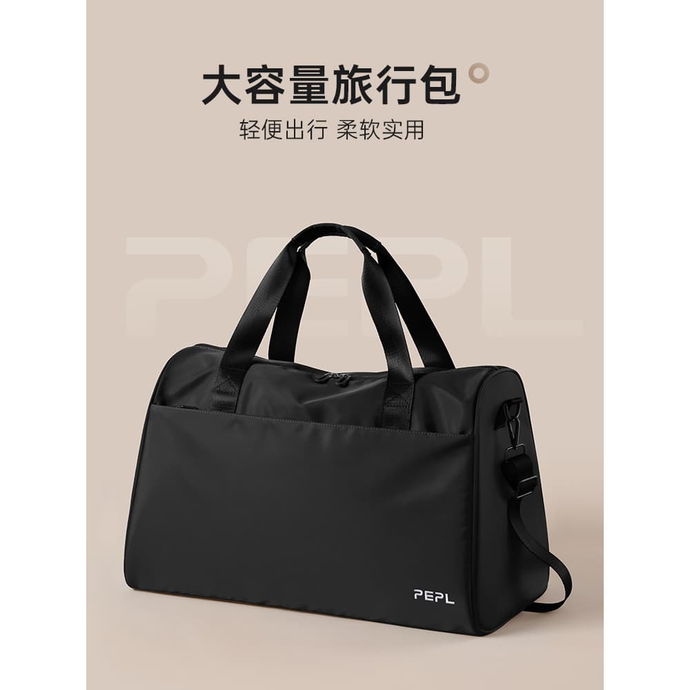 Bolsa masculina de negócios, grande capacidade, novo estilo, maleta portátil, curta distância, viagem de negócios, embar
