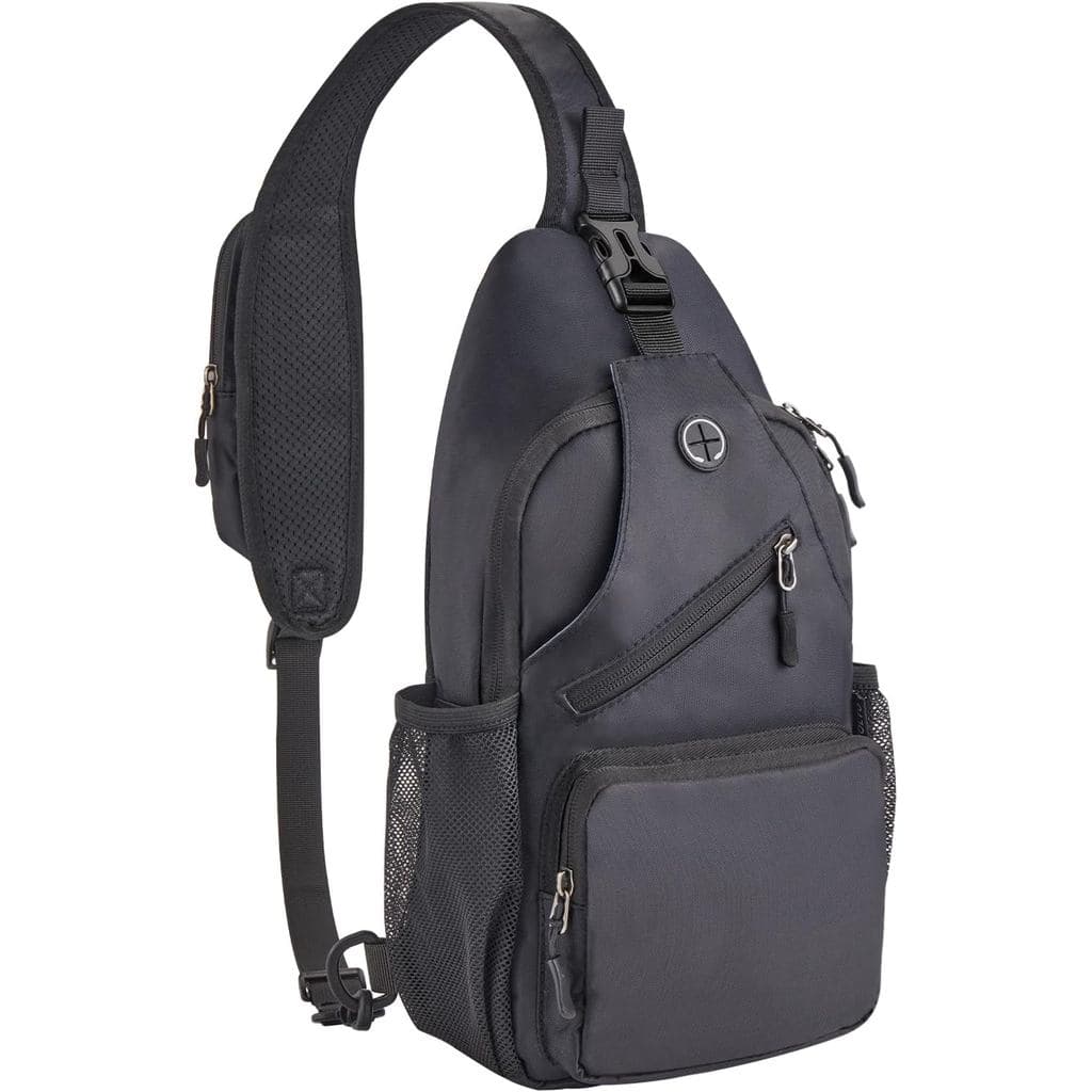 Bolsa Sling Javolto para homens, mochila transversal de ombro, bolsa de peito, mochila de viagem e caminhada. |   Viagem