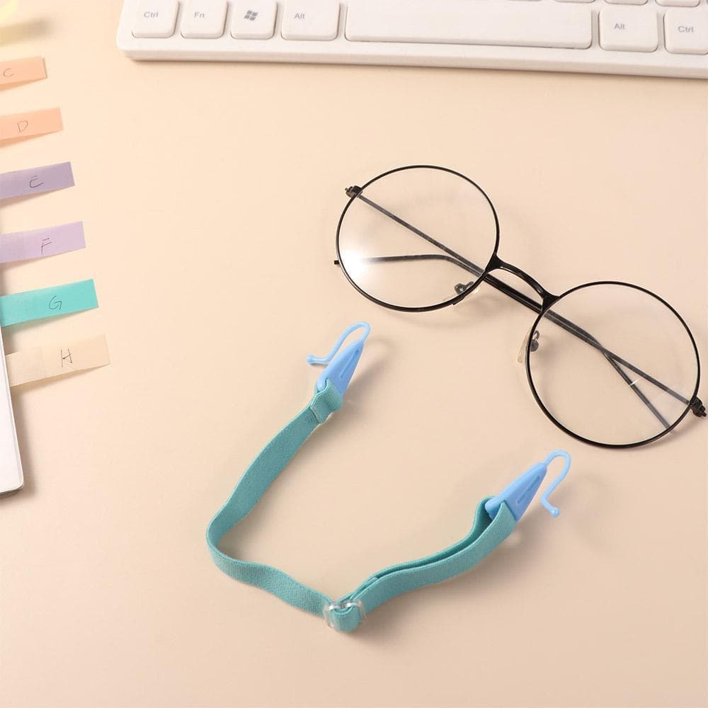 Alça De Óculos Infantil  , Retentor De Cor Sólida Antiderrapante , Cordão Elástico De Nylon Para