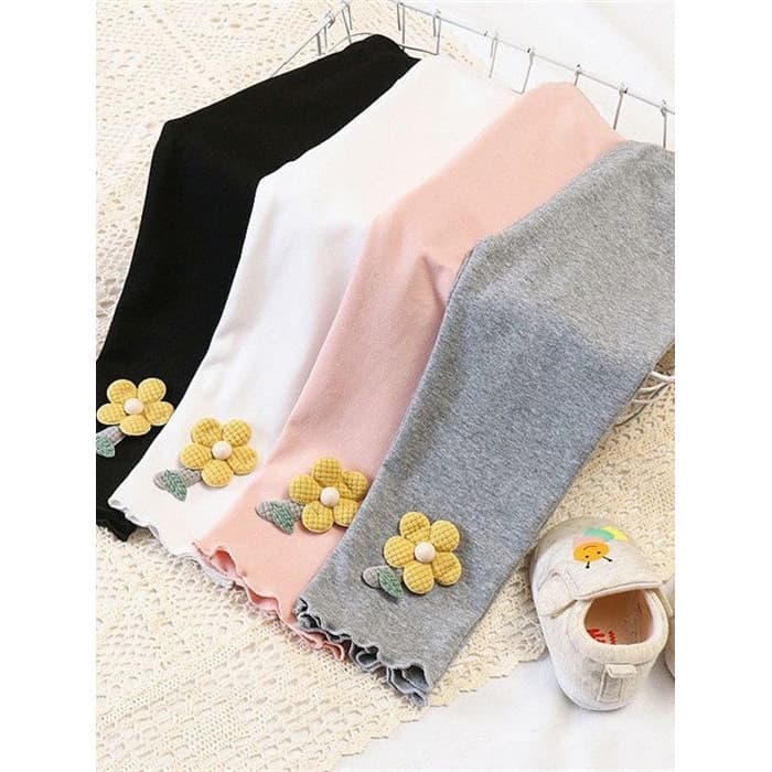 Desgaste estilo ocidental meninas primavera outono Leggings verão fino estiramento calças bebê versão coreana All-Match