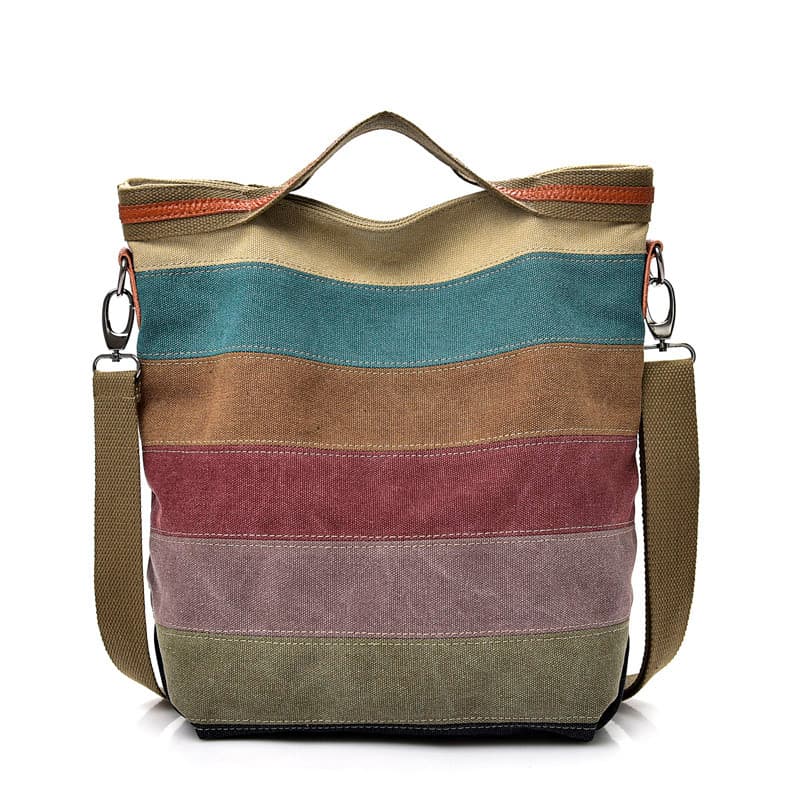 Novo estilo saco feminino grande capacidade lazer bolsa de viagem versão coreana na moda arte estudante um ombro pode
