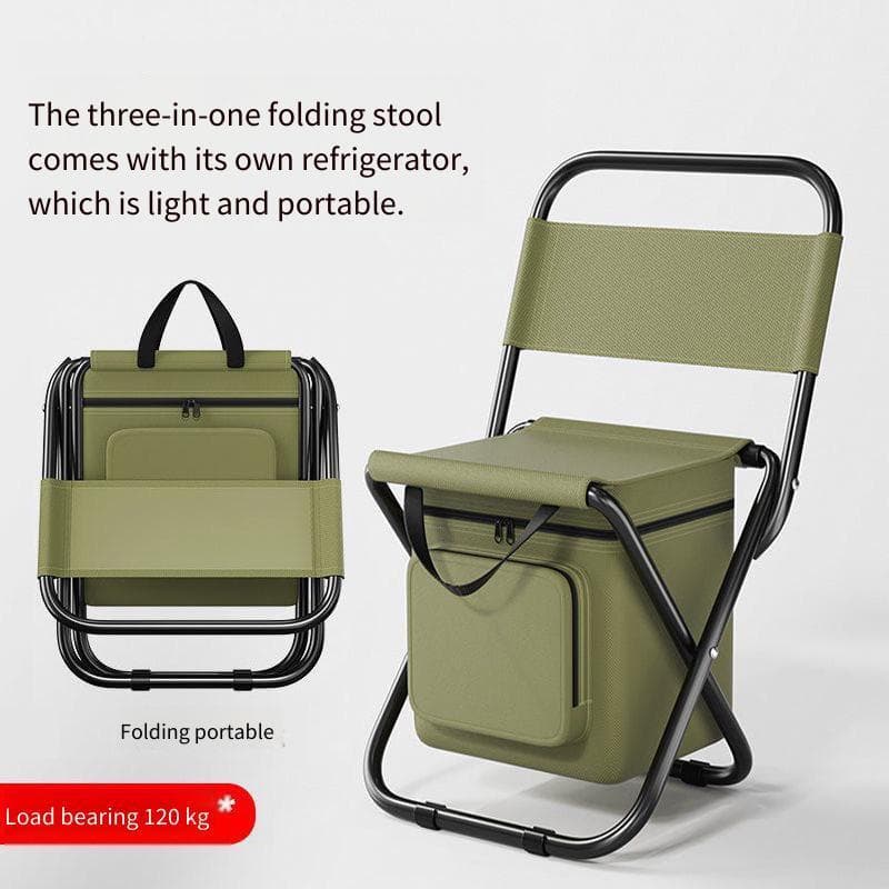 Cadeira Dobrável Portátil Ao Ar Livre Três-Em-Um Casual Camuflagem Mini Fezes Acampamento Pesca Bloco De Gelo Lazer
