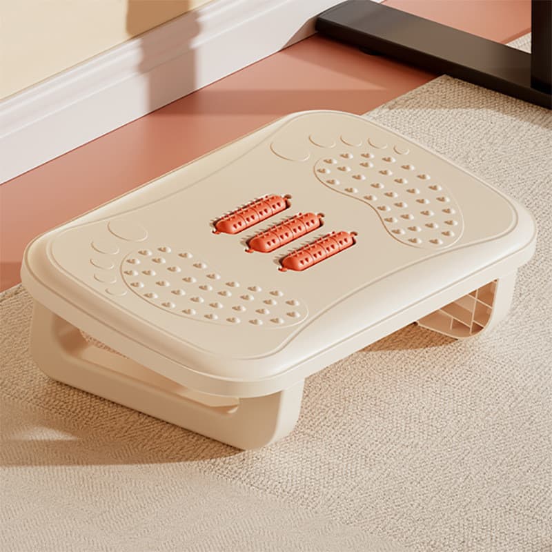 Apoio para os pés de escritório, apoio para os pés sob a mesa, almofada para os pés, dispositivo anti-pernas cruzadas, s