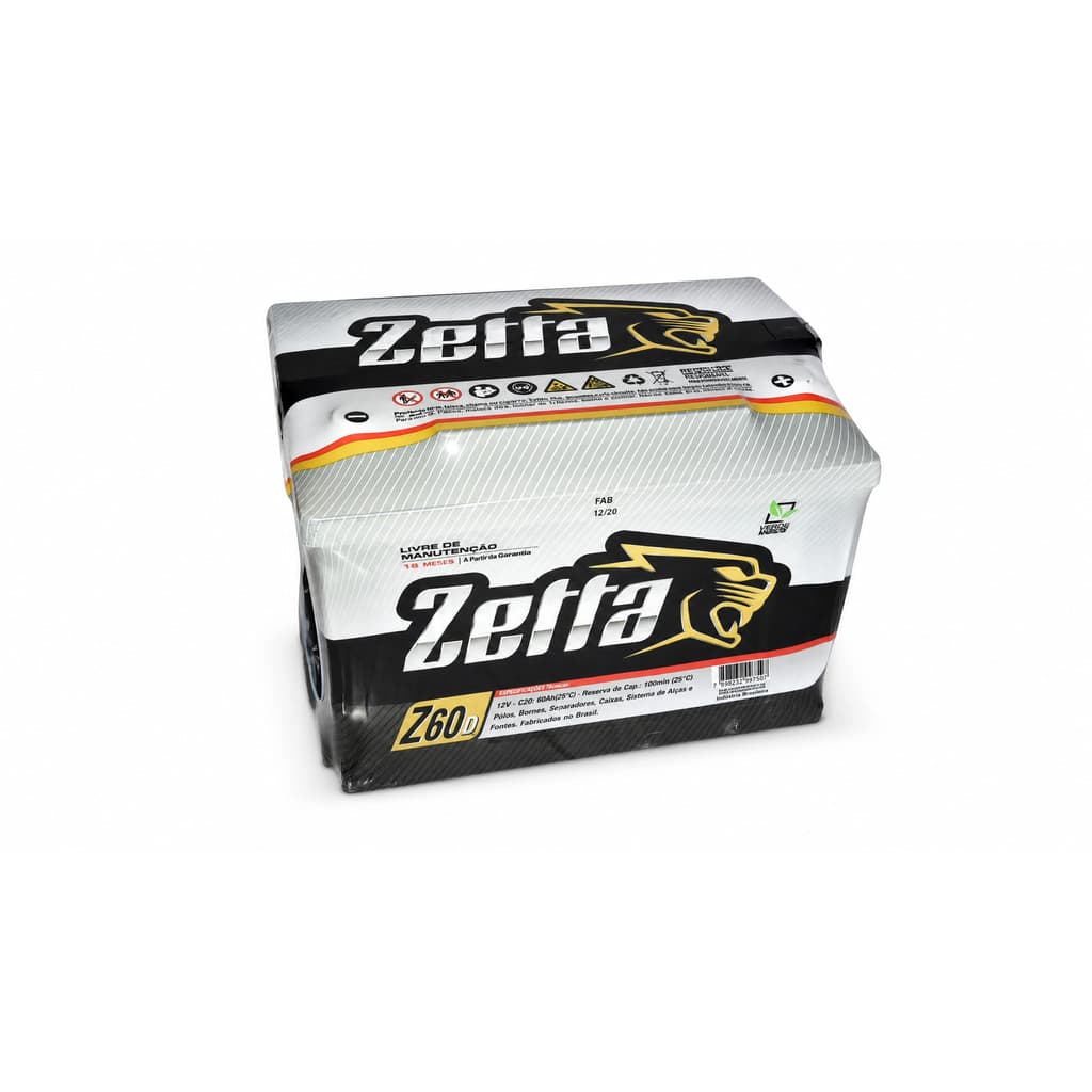 Zetta Automotiva Z60D 12V 60Ah