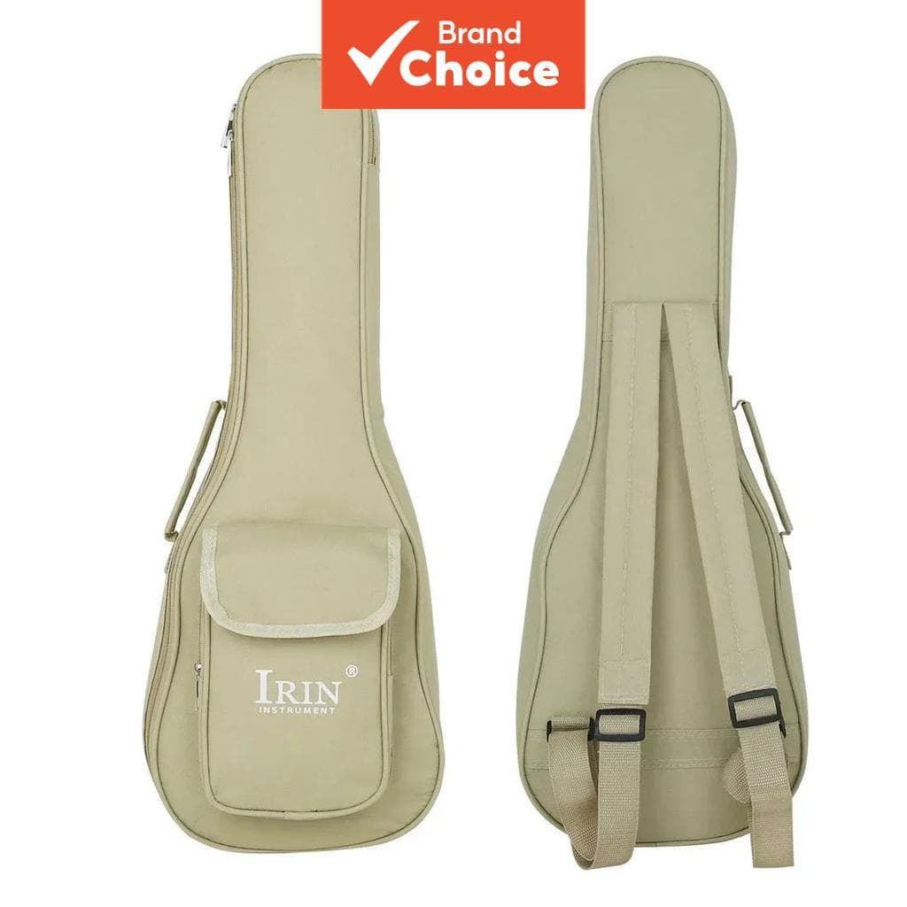 IRIN Bolsa Para Ukulele De 21/24 Polegadas , Capa Oxford À Prova D'água , Acolchoamento De 13 Mm De Espessura Guitarra H