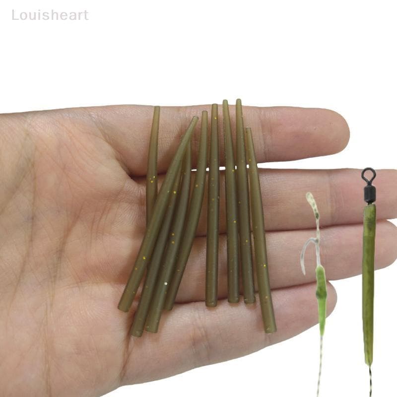< Louish > 50/150 Pçs Equipamento De Pesca Da Carpa Anti Mangas Terminal Acessórios Enrolamento Gancho Alinhador Posicio