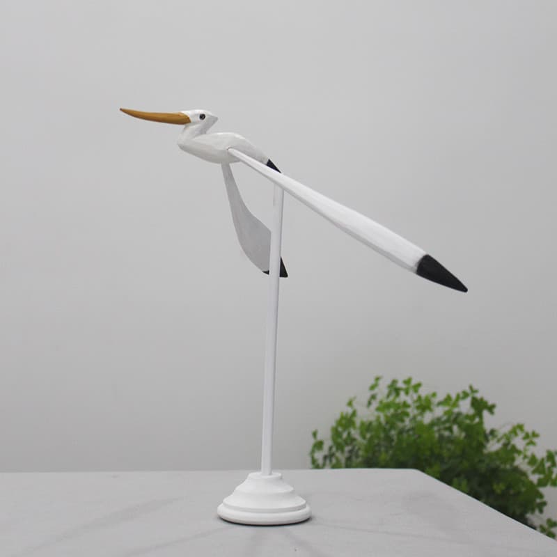 [Estoque pronto] Aokivan Balance Seagull Ornamentos Criativos Decoração de Casa Enfeites de Mesa Enfeites de Escritório