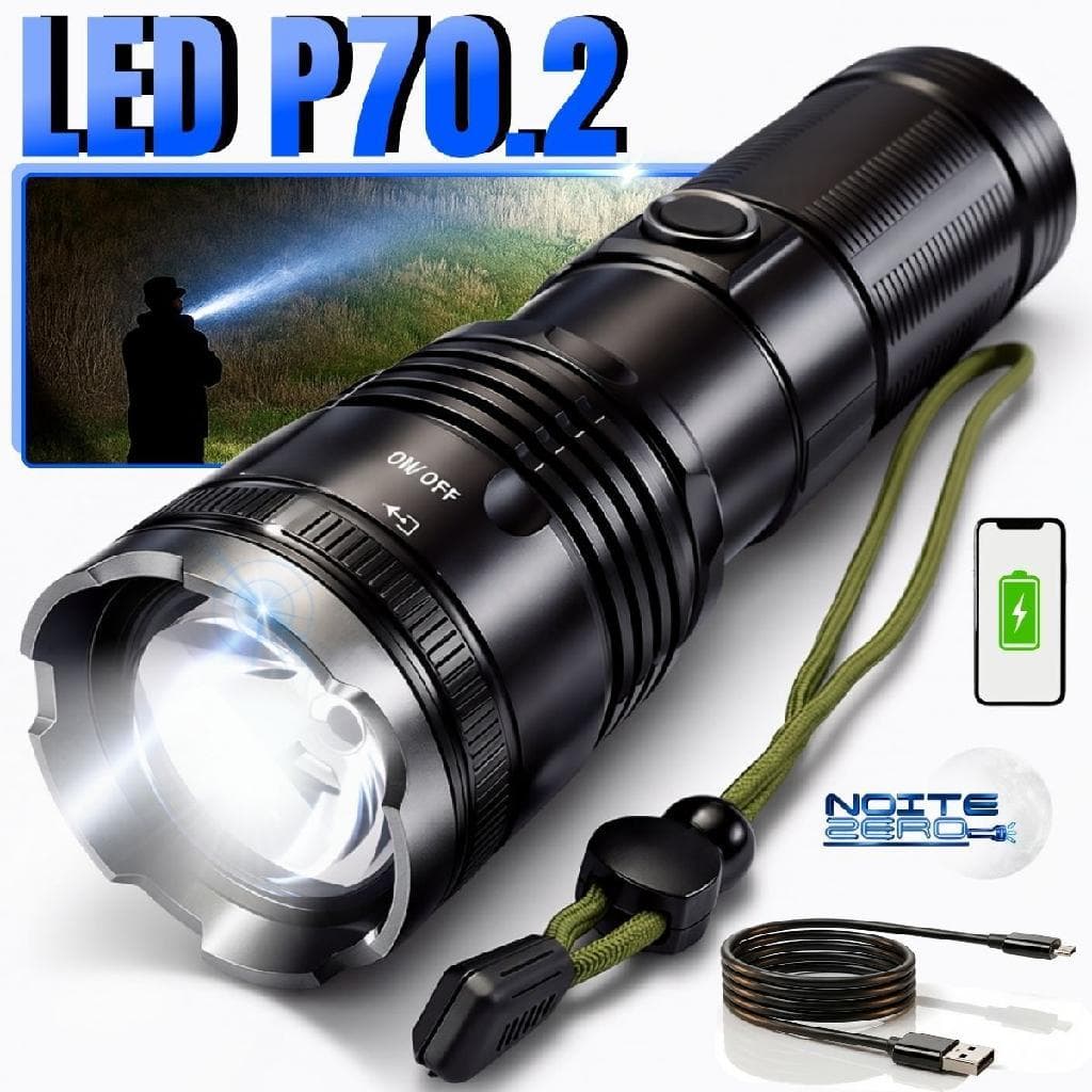 Lanterna Tática Sabre De Luz Mais Forte Do Mundo Led Militar