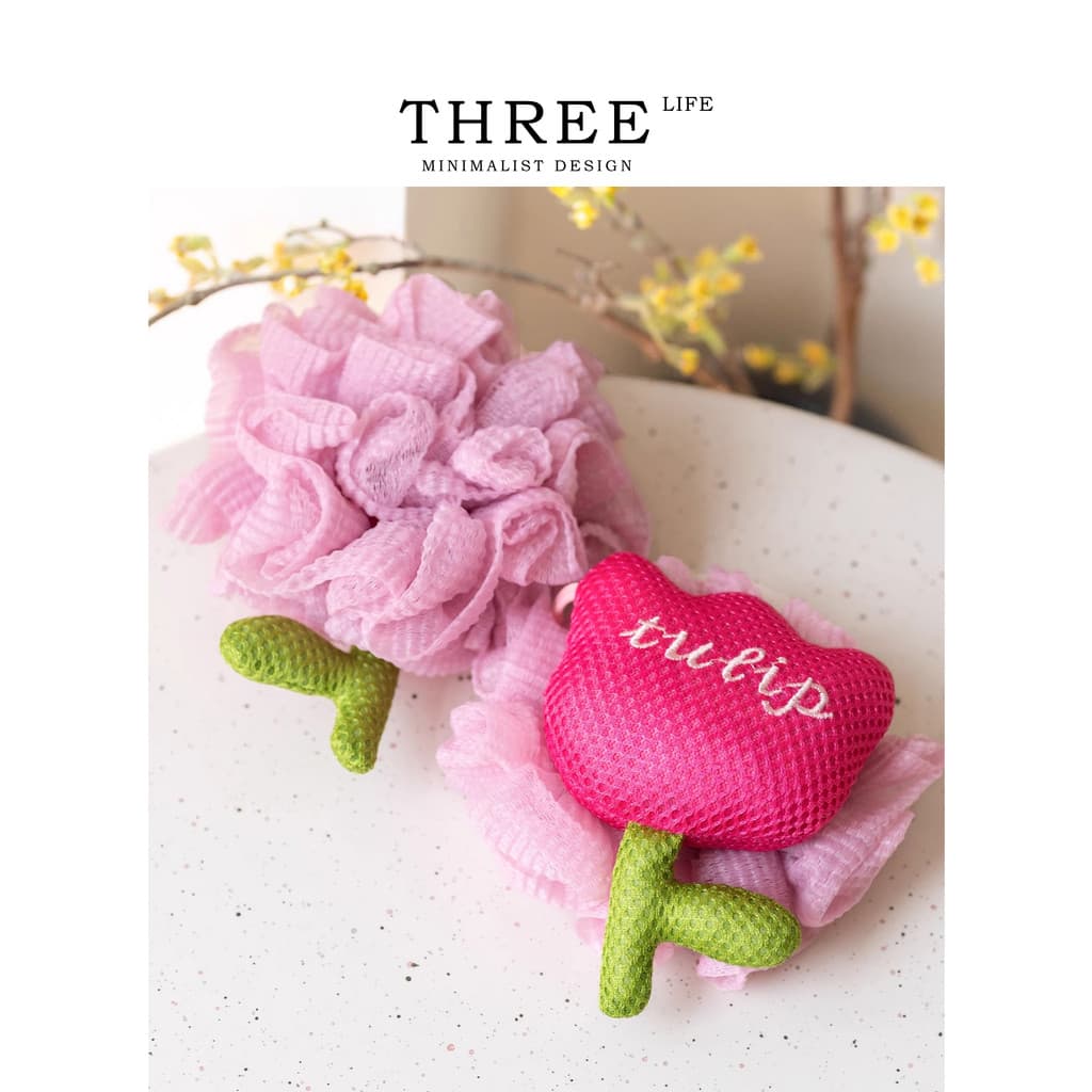 Tlife · Cenário · Bola de banho Tulipa Flor de banho feminina banho inseparável banheiro fofo | Cena Cena Cena Cena Cena