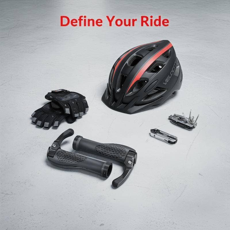 Punhos De Guiador Antiderrapantes Para Bicicletas De Montanha Acessórios De Ciclismo Highfort 1 Par