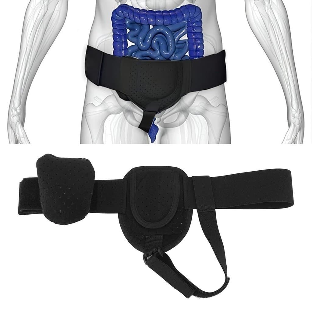 Cinta Funda Para Hérnia Inguinal Reforçado Lado Direito Esquerdo Ortopedico