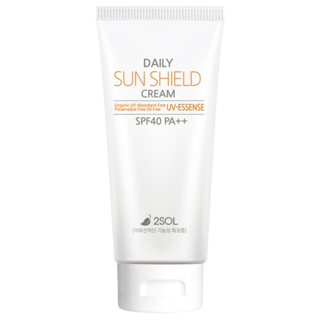 [2sol] Creme Protetor Solar Diário , Fps40 PA + , 50g , 1 Unidade/Coreano/SPF40/100 % Genuíno Da boras royal