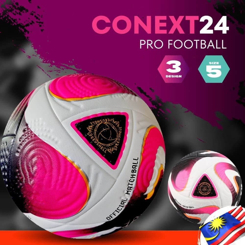 Conext 24 Pro Futebol Tamanho 5 Original Padang Bola De Alta Qualidade Jogo Treinamento Copa Do Mundo Liga Dos Campeões
