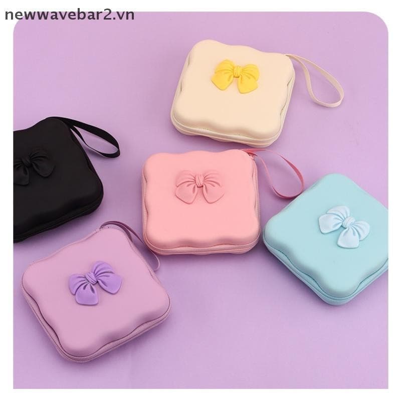 Guardanapo Sanitário De Desenho Animado , Bolsa De Armazenamento De Cabo De Dados , Carregador De Disco Rígido , Portáti