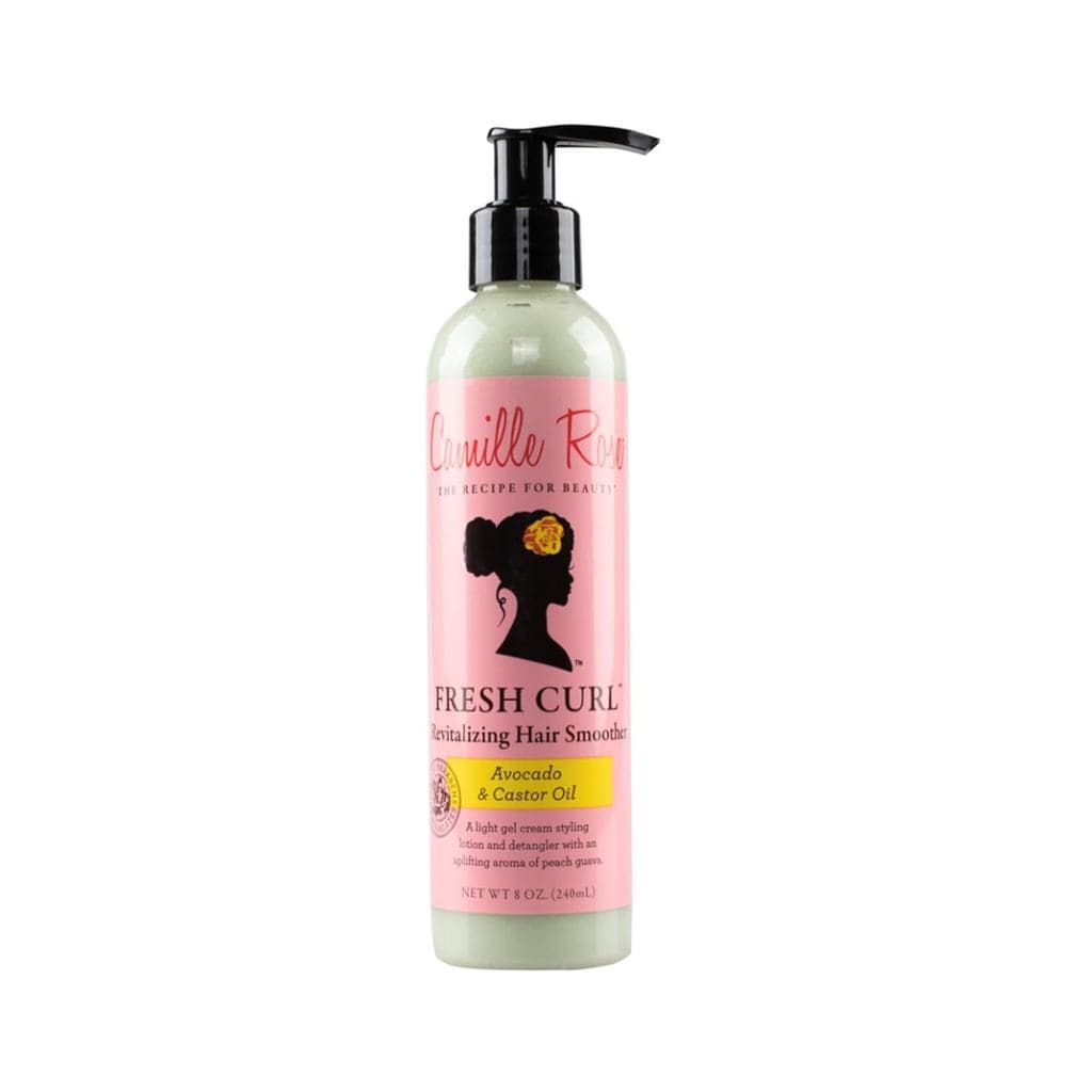 Creme Modelador Camille Rose Fresh Curl, Revitalizante e Desembaraçante com Óleo de Abacate e Rícino para Cabelos Sedoso