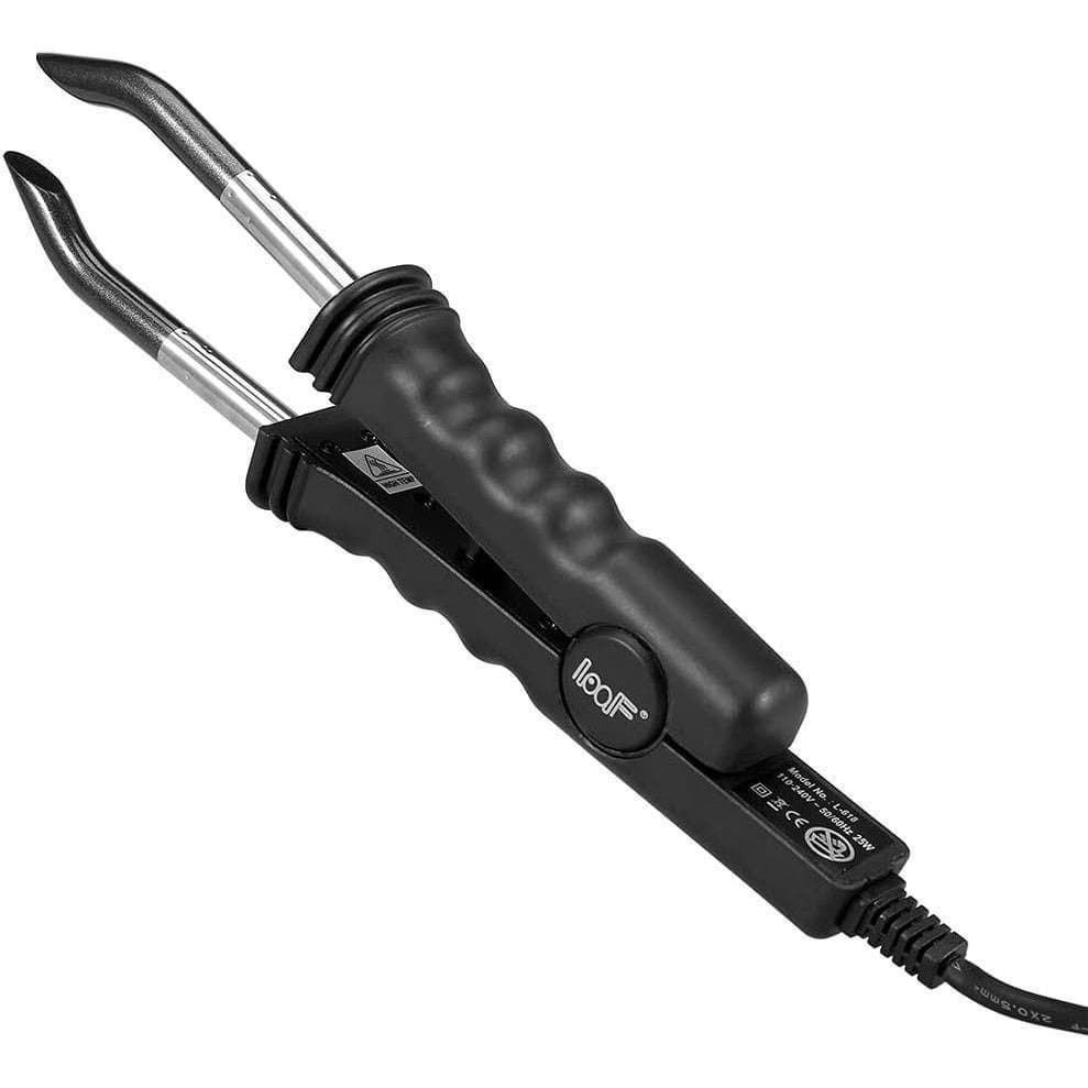 Ferramentas para extensões de cabelo com cola quente, ferramentas para extensões de cabelo por fusão, conectores de exte