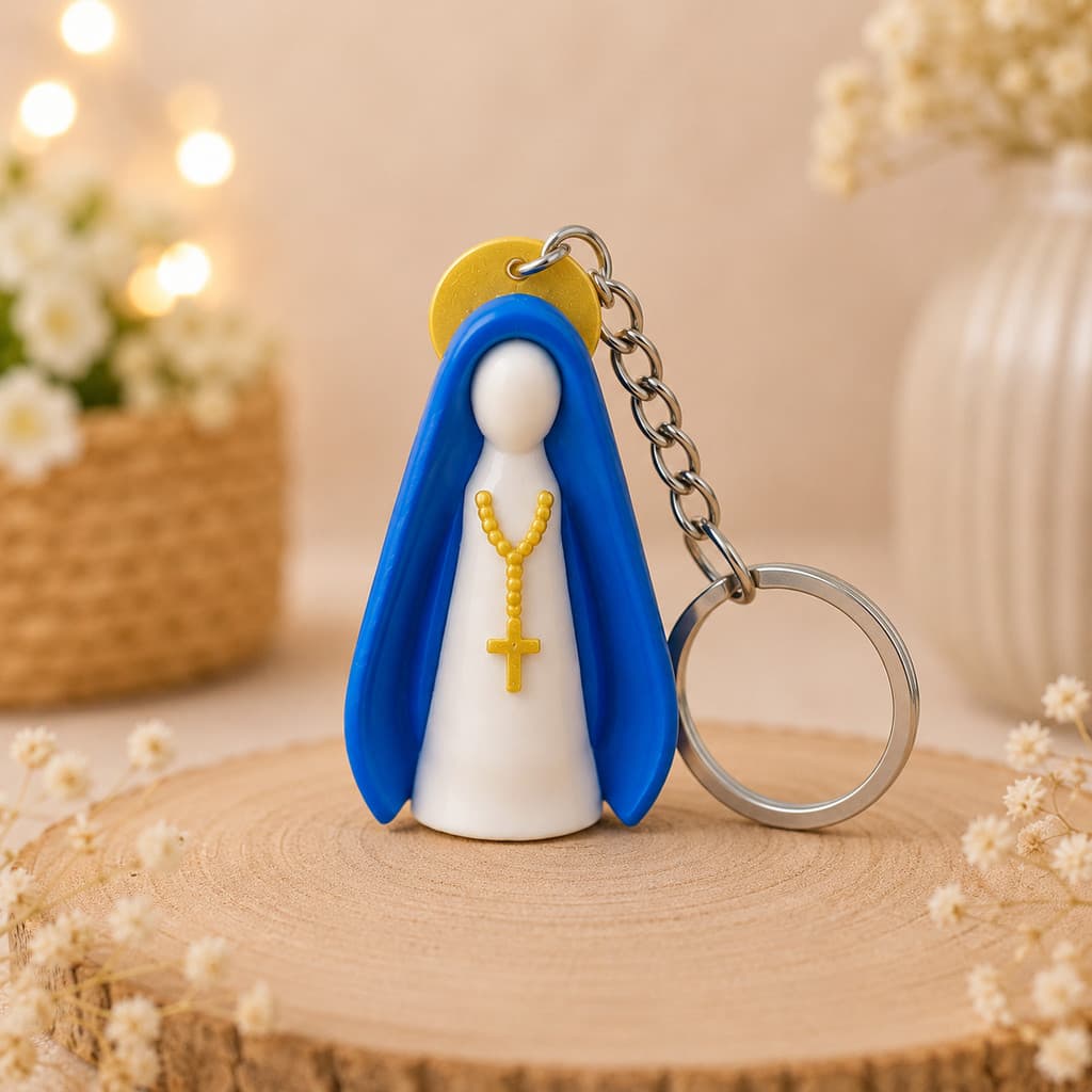 Chaveiro Nossa Senhora Aparecida, Proteção e Fé para o Dia a Dia