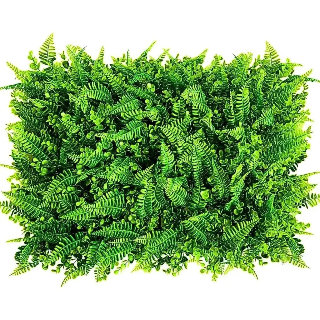 1 Placa Samambaia Eucalipto 40x60cm Jardim Vertical Decorado