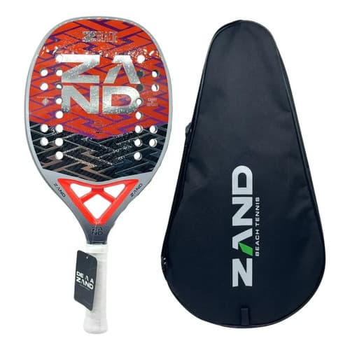 Raquete De Beach Tennis Zand Z Blade Carbono 3k 22mm